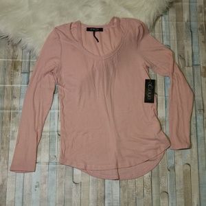 SOFT PINK LONG SLEEVE TOP